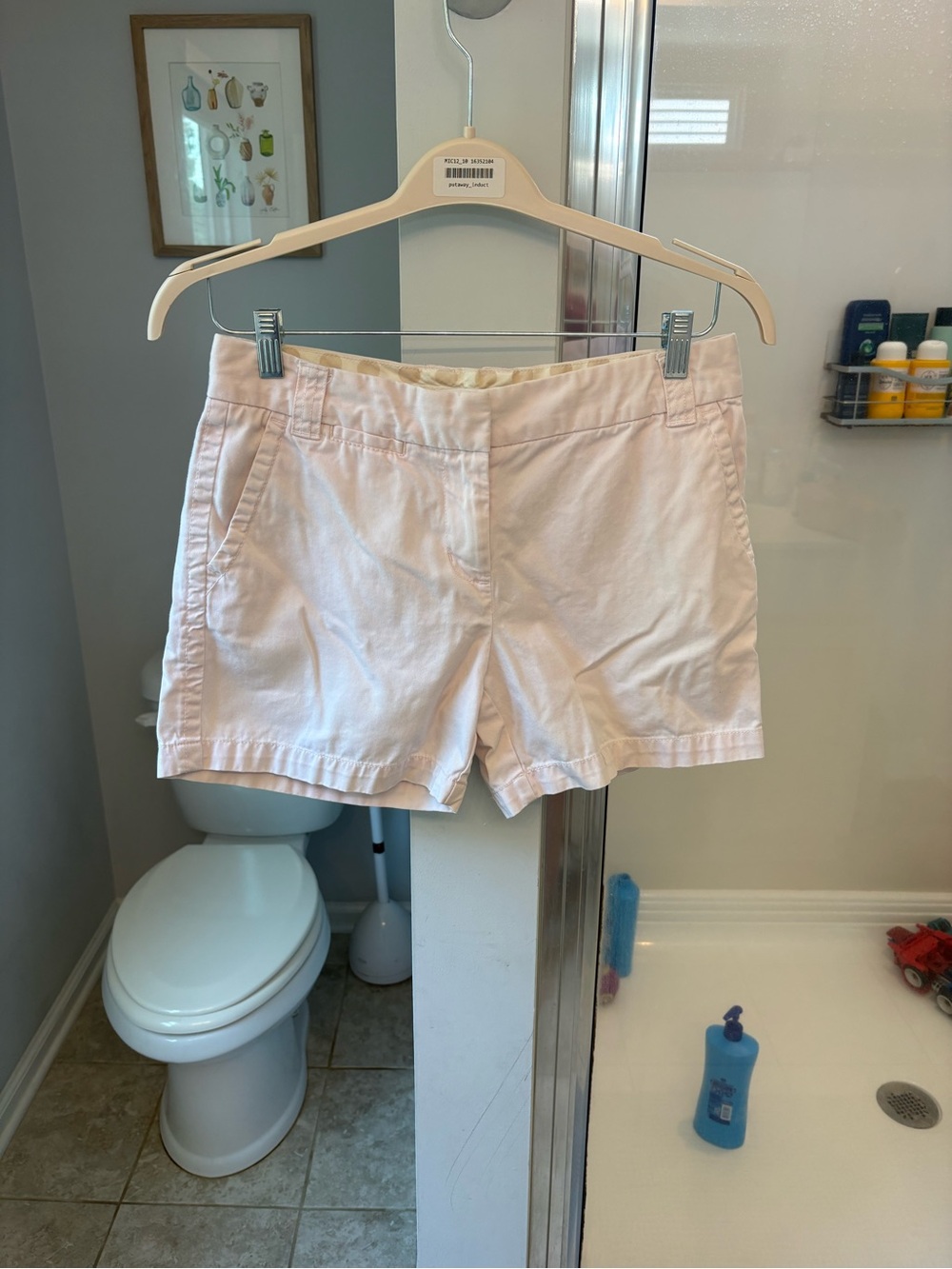 J.‎ Crew Pale Pink Cotton Chino Shorts